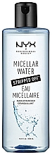 Düfte, Parfümerie und Kosmetik Mizellenwasser - NYX Professional Makeup Stripped Off Micellar Water