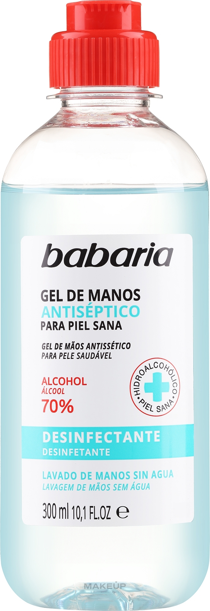 Handdesinfektionsmittel-Gel - Babaria Hand Sanitizer Gel — Bild 300 ml