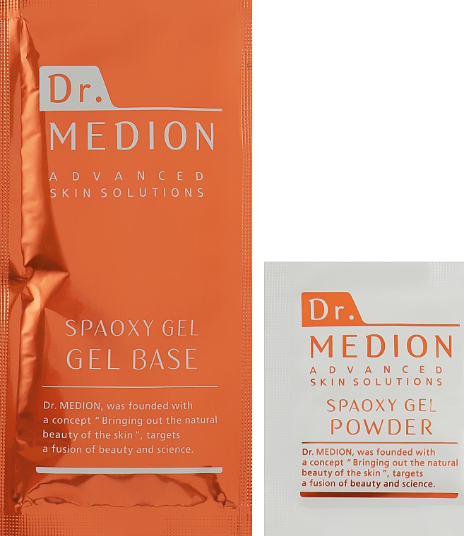 Gelmaske für das Gesicht - Dr. Medion Spaoxy Gel — Bild N2