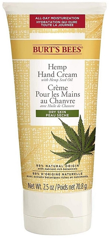 Handcreme - Burt's Bees Hemp Hand Cream — Bild N1