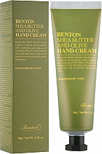 Düfte, Parfümerie und Kosmetik Handcreme mit Sheabutter und Olive - Benton Shea Butter and Olive