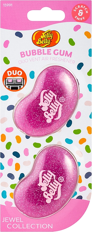 Aromaclips für Autos Jewel Chewing Gum - Jelly Belly — Bild N1