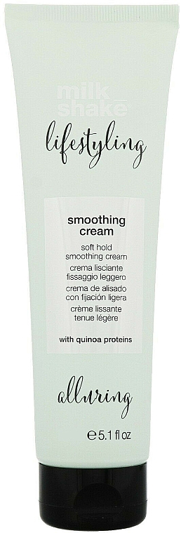 Glättende Haarcreme mit UV-Schutz, Quinoa- und Seidenproteinen - Milk_Shake Life Styling Smoothing Cream — Bild N1