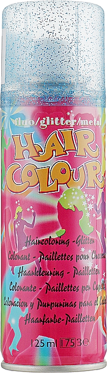 Haarspray Glitter blau - Sibel Coloured Hair Spray — Bild N1