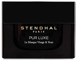 Düfte, Parfümerie und Kosmetik Gesichts- und Augenmaske - Stendhal Pure Luxe Face And Eye Mask