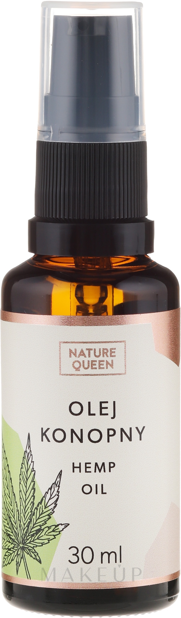 Kosmetisches Hanföl - Nature Queen Hemp Oil — Bild 30 ml