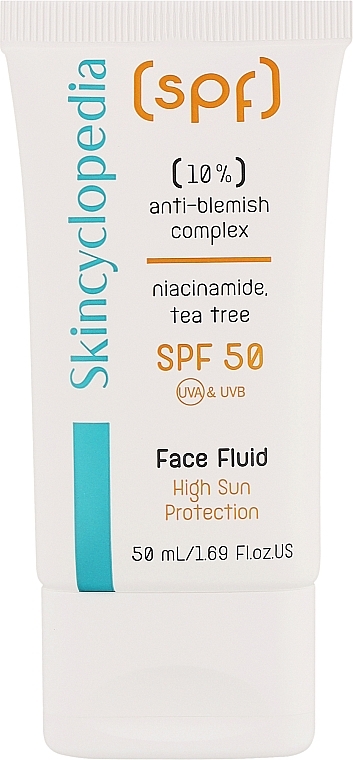 Gesichtsfluid gegen Akne - Skincyclopedia Face Fluid SPF50 — Bild N1