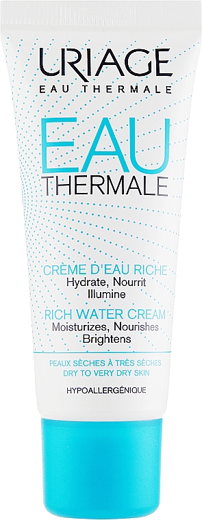 Reichhaltige Hydro-Aktiv-Creme für das Gesicht - Uriage Eau Thermale Rich Water Cream — Bild N2