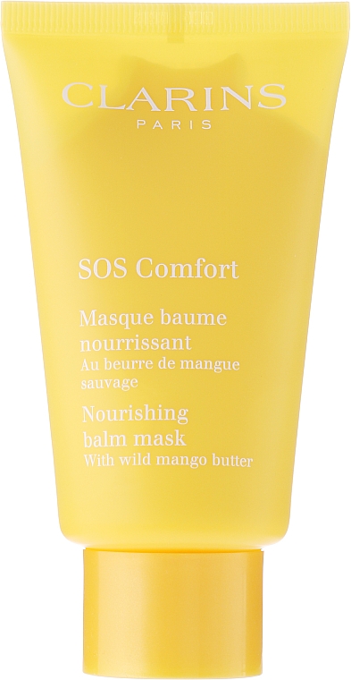 Pflegende Balsam-Maske für das Gesicht mit wilder Mangobutter - Clarins SOS Comfort Nourishing Balm Mask With Wild Mango Butter — Bild N2