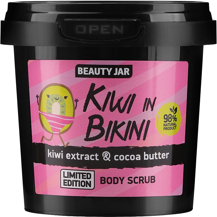 Körperpeeling - Beauty Jar Kiwi In Bikini Body Scrub — Bild N1