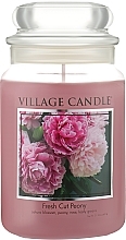 Duftkerze im Glas frische Pfingstrose - Village Candle Fresh Cut Peony — Bild N3