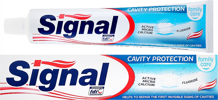 Zahnpasta Cavity Protection - Signal Family Cavity Protection Toothpaste — Bild N4