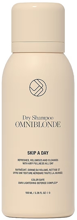 Trockenshampoo für blondes Haar - Omniblonde Skip A Day Dry Shampoo — Bild N1