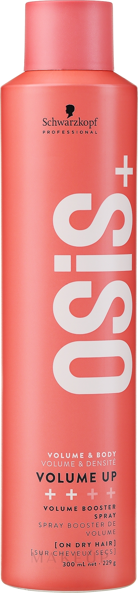 Volumen Haarspray - Schwarzkopf Professional Osis+ Volume Booster Spray — Bild 300 ml