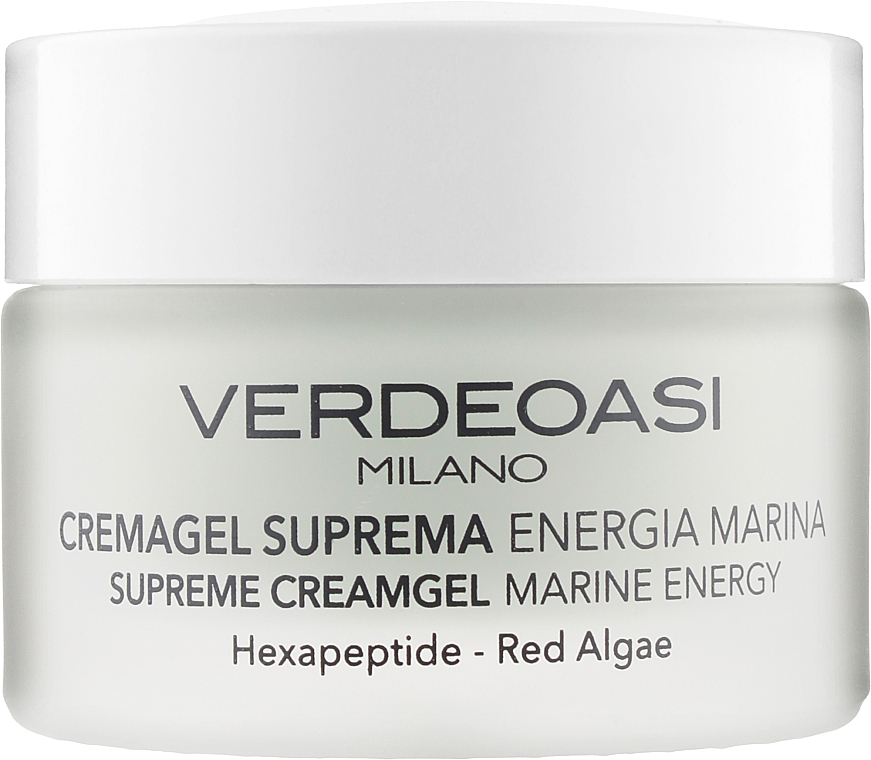 Premium Gesichtscreme-Gel mit Rotalgen - Verdeoasi Supreme Creamgel Marine Energy — Bild N1