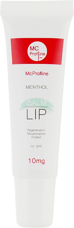 Lippenbalsam - Miss Claire MC Profline Lip Balm Menthol SPF10 — Bild N1