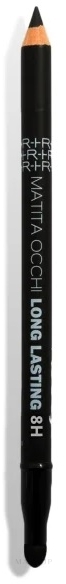 Kajalstift - Rougj+ Long Lasting 8H Eye Pencil — Bild Black