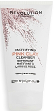 Gesichtsreiniger mit rosa Tonerde - Revolution Skincare Mattifying Pink Clay Cleanser — Bild N1