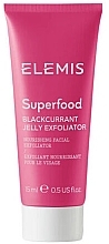 Düfte, Parfümerie und Kosmetik Gesichtspeeling - Elemis Superfood Blackcurrant Jelly Exfoliator (Mini) 