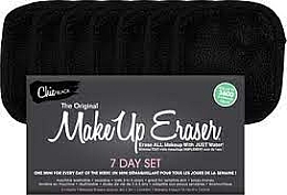 Set - MakeUpEraser 7-Day Set Chic Black (cloth/7pcs) — Bild N2