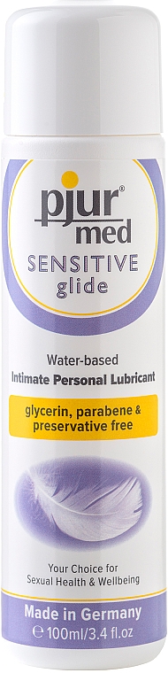 Intim-Gleitgel auf Wasserbasis für empfindliche Haut - Pjur Med Sensitive Glide — Bild N2
