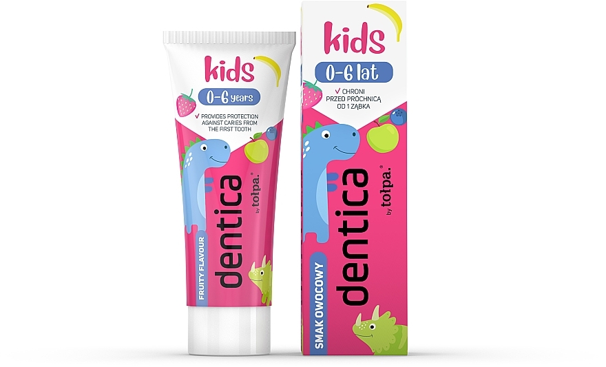 Kinderzahnpasta 0-6 Jahre - Tolpa Dentica Kids — Bild N1