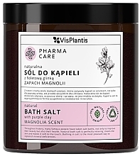 Badesalz mit weißem Ton Magnolie - Vis Plantis Pharma Care Bath Salt Magnolia  — Bild N1