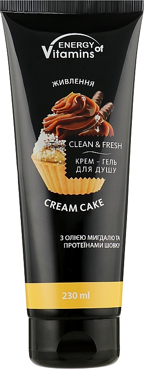 Duschcreme-Gel Sahnetorte - Energy of Vitamins Cream Shower Gel Cream Cake — Bild N2