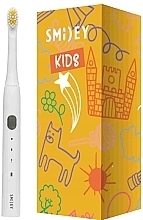 Elektrische Schallzahnbürste für Kinder weiß - Smiley Light Kids  — Bild N1