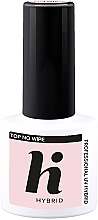 Düfte, Parfümerie und Kosmetik Hybrid-Nagelüberlack - Hi Hybrid Top No Wipe