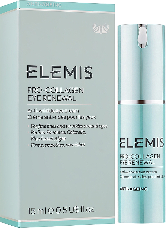 Straffende, pflegende und glättende Anti-Falten Augenkonturcreme - Elemis Pro-Collagen Eye Renewal Anti-Ageing — Bild N2