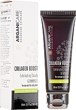 Gesichtspeeling mit Kollagen und Arganöl - Arganicare Collagen Boost Exfoliating Scrub — Bild N1