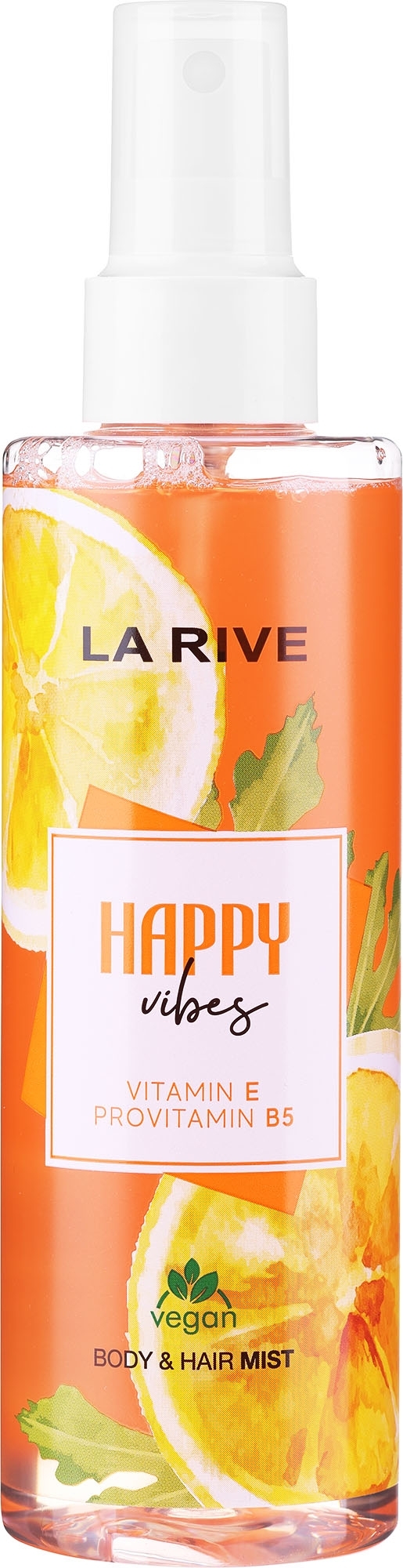 Parfümierter Haar- und Körpernebel Happy Vibes - La Rive Body & Hair Mist — Bild 200 ml