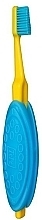 Zahnbürsten-Halter blau - TePe Extra Grip — Bild N2