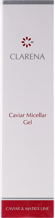 Mizellen-Gesichtswaschgel mit Kaviarextrakt - Clarena Caviar Micellar Gel  — Bild N2