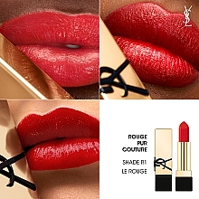 Lippenstift - Yves Saint Laurent Rouge Pur Couture Caring Satin Lipstick — Bild N3