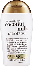 Düfte, Parfümerie und Kosmetik Regenerierendes und feuchtigkeitsspendendes Shampoo mit Kokosmilch, Kokosnussöl und hydrolysiertem Milchprotein - OGX Nourishing Coconut Milk Shampoo