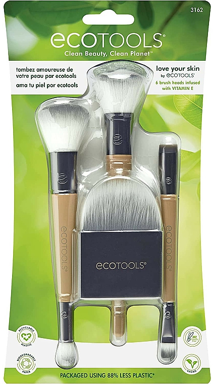 Make-up Pinselset 6-tlg. - EcoTools Love Your Skin by EcoTools — Bild N1