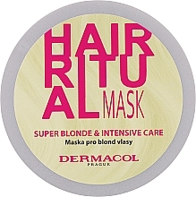 Düfte, Parfümerie und Kosmetik Haarmaske - Dermacol Hair Ritual Super Blonde Mask