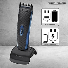 Haar- und Bartschneider PC-HSM/R 3052 NE schwarz mit blau - ProfiCare Hair & Beard Trimmer  — Bild N3