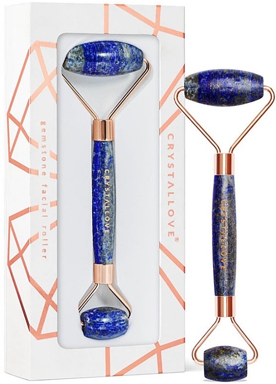 Massageroller für das Gesicht - Crystallove Lapis Lazuli Roller — Bild N1