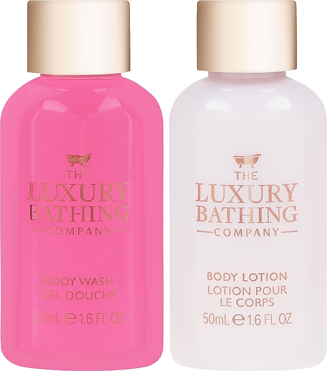 Set - Grace Cole The Luxury Bathing Sweet Vanila Duo Set (sh/gel/50ml + b/lot/50ml) — Bild N2