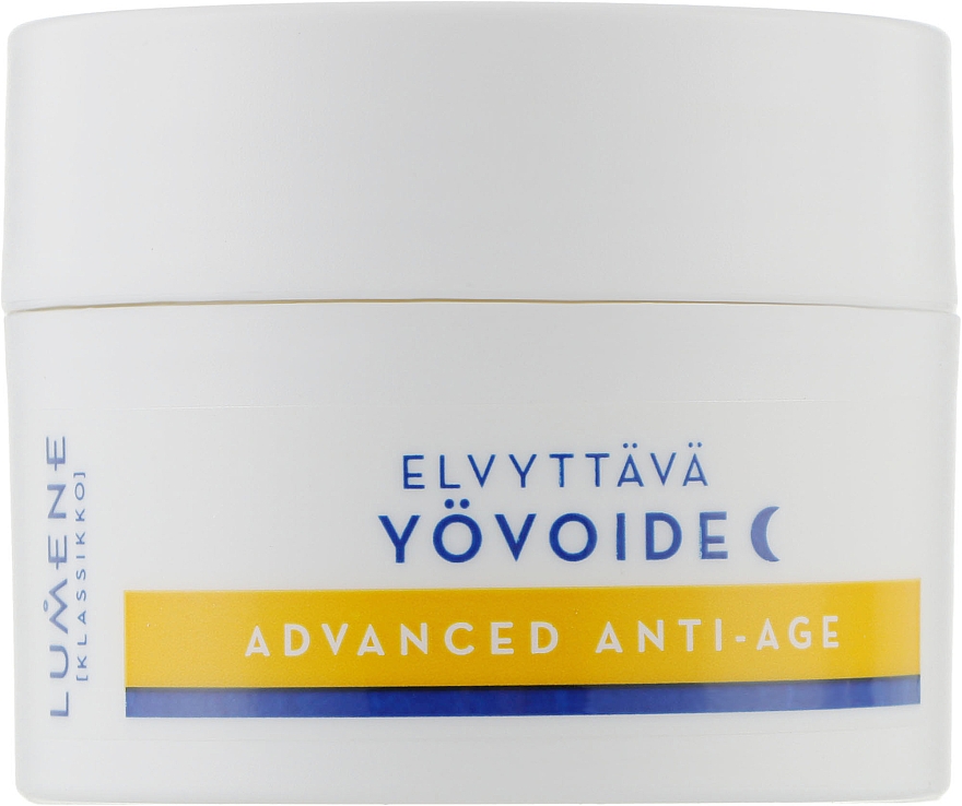 Revitalisierende Anti-Aging-Gesichtscreme für die Nacht - Lumene Advanced Anti-Age Revitalizing Rich Night Cream — Bild N1