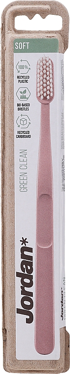 Zahnbürste weich Green Clean rosa - Jordan Green Clean Soft — Bild N1