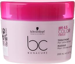 Pflegende Maske für coloriertes Haar - Schwarzkopf Professional Bonacure Color Freeze pH 4.5 Treatment — Bild N1