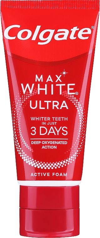 Zahnpasta - Colgate Max White Ultra Active Foam — Bild N1