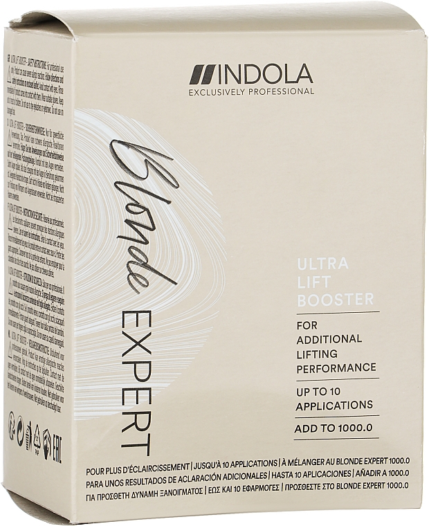 Neutralisierender Booster für die Haarfarbe - Indola Blonde Expert Ultra Cool Booster — Bild N1