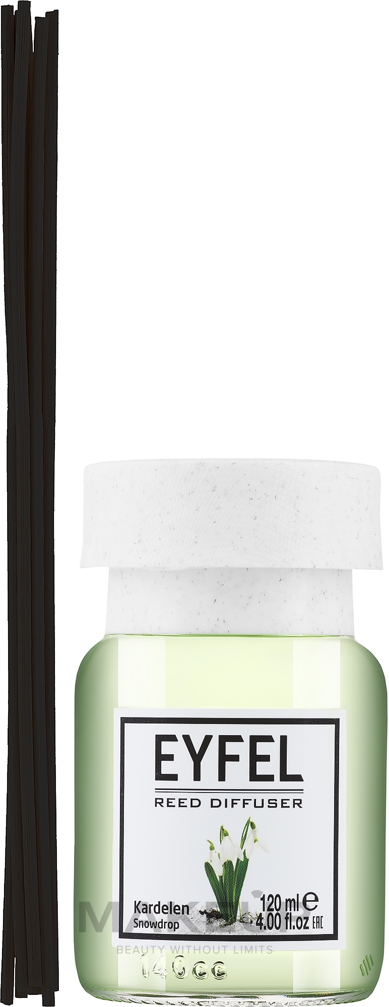 Raumerfrischer Snowdrop - Eyfel Perfume Snowdrop Reed Diffuser  — Bild 120 ml