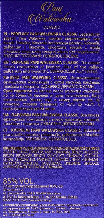 Miraculum Pani Walewska Classic - Parfum — Foto N3
