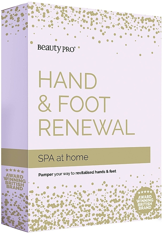 Körperpflegeset - BeautyPro SPA At Home Hand & Foot Renewal (Handmaske 17g + Fußmaske 17g + Fußpeeling 40g) — Bild N2